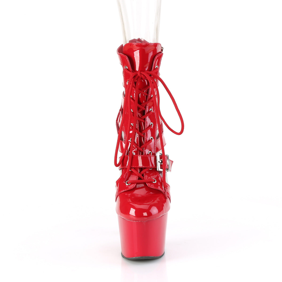 Pleaser   ADORE-1013MST Red Pat/Red