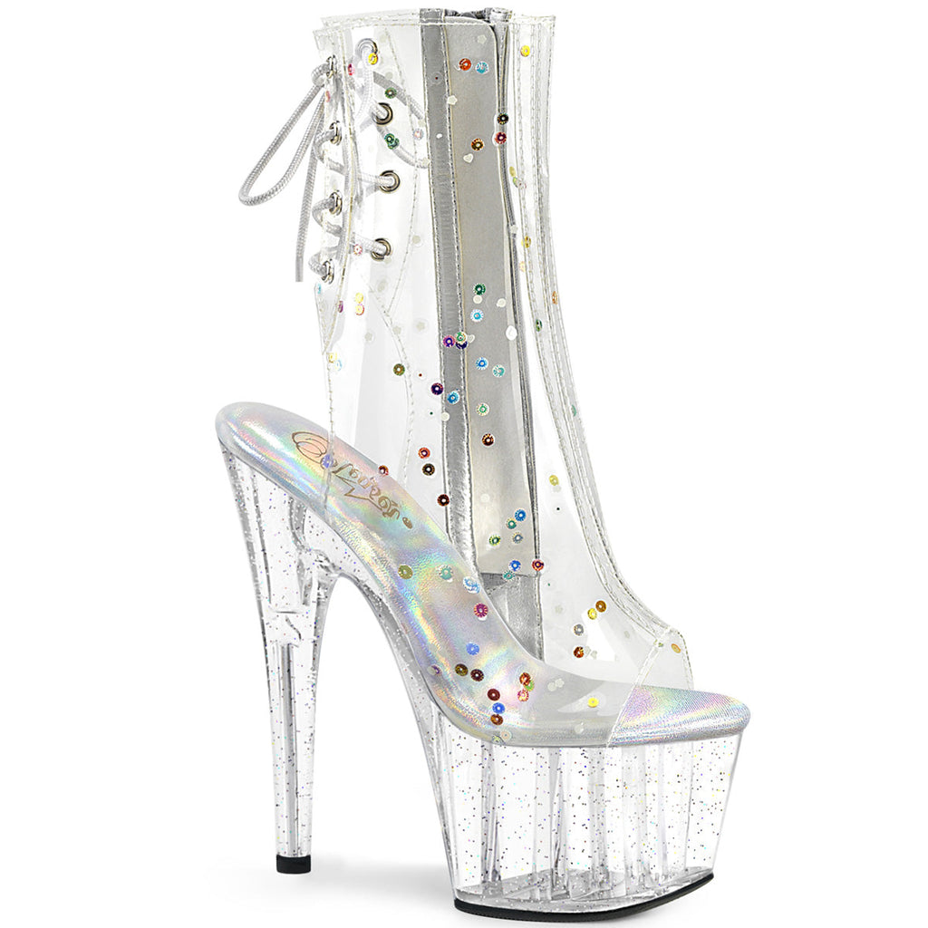 Pleaser  Ankle Boots ADORE-1018C-2 Clr TPU/Clr