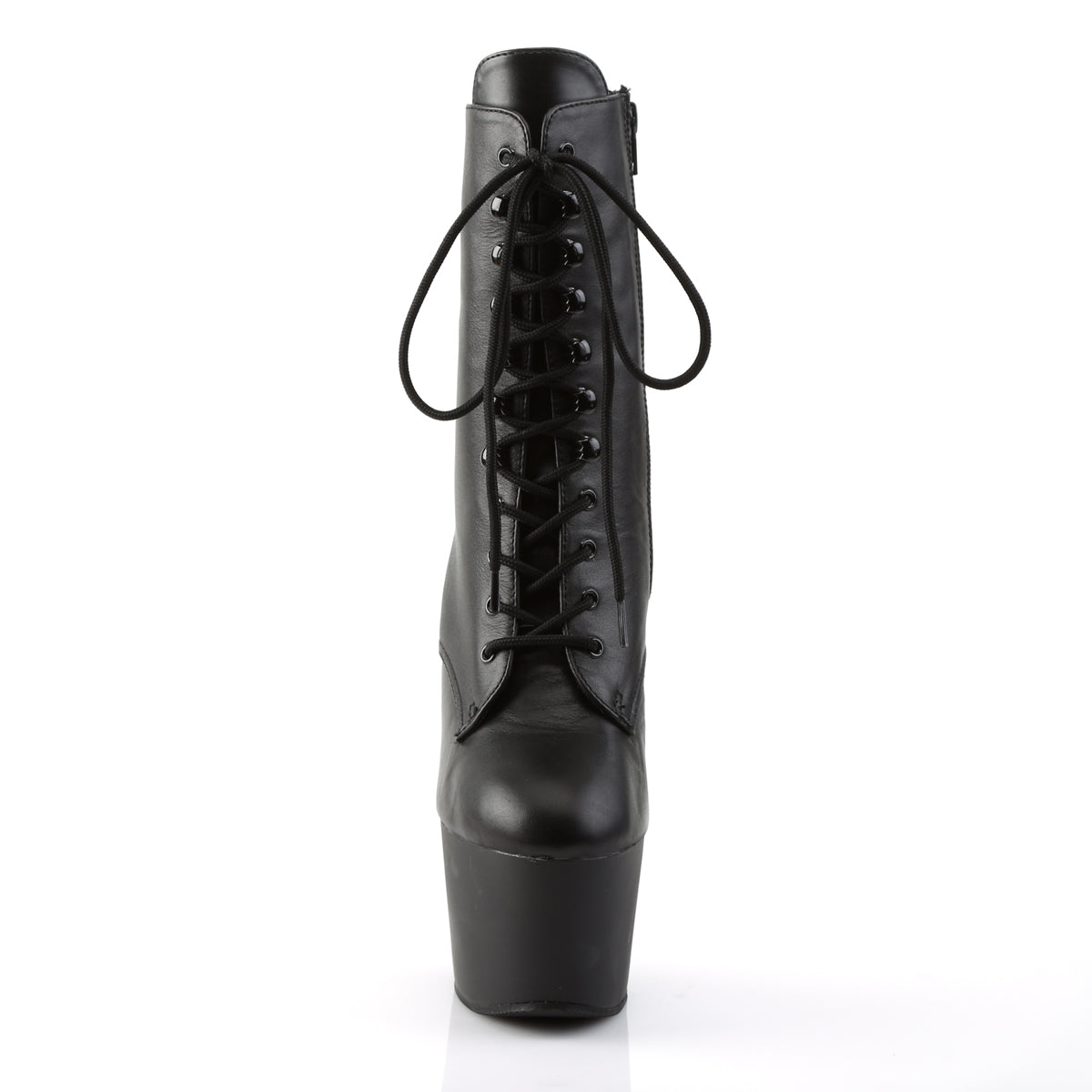 Pleaser Women's Platform Shoes ADORE-1020 Blk Leather/Blk