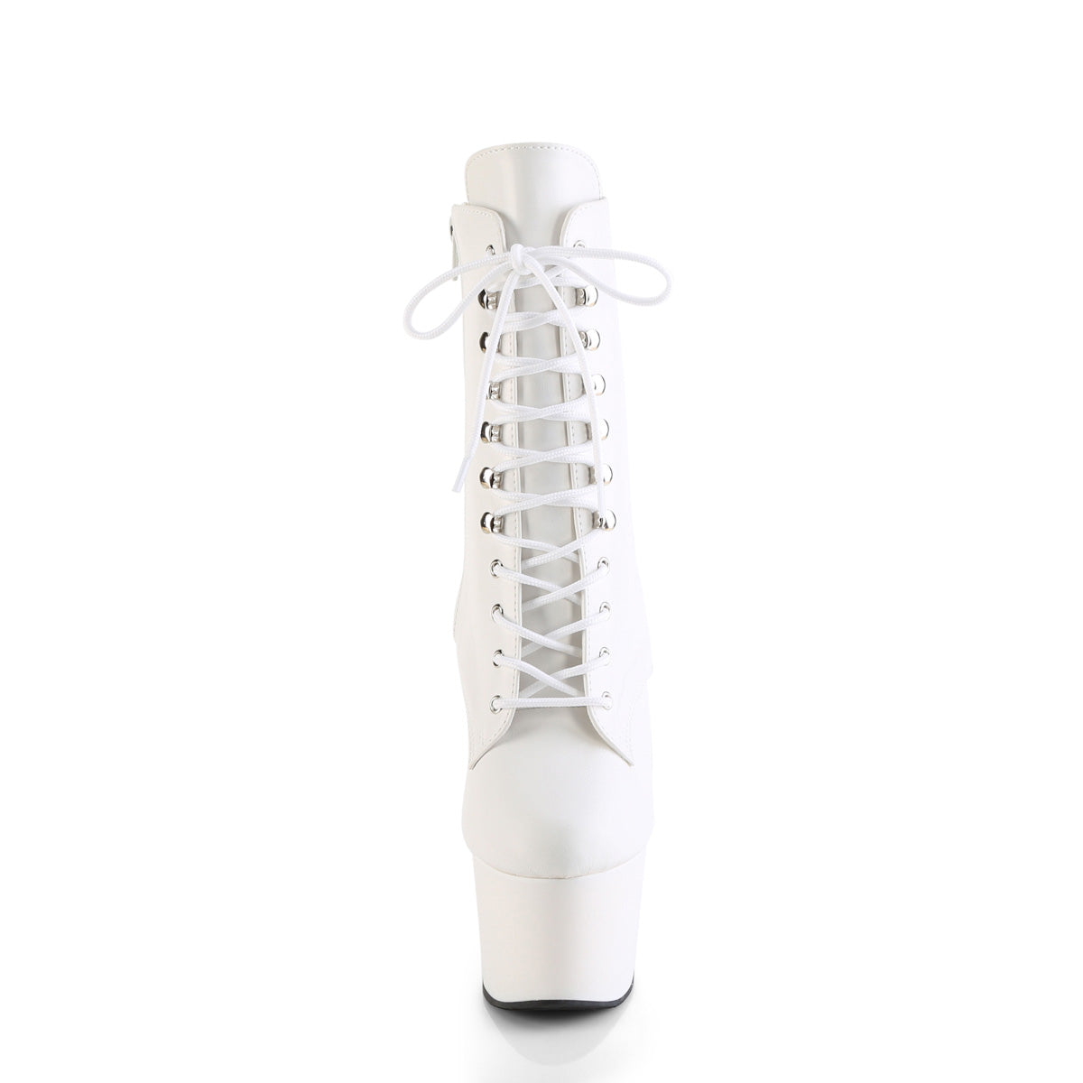 Pleaser   ADORE-1020 Wht Faux Leather/Wht Matte