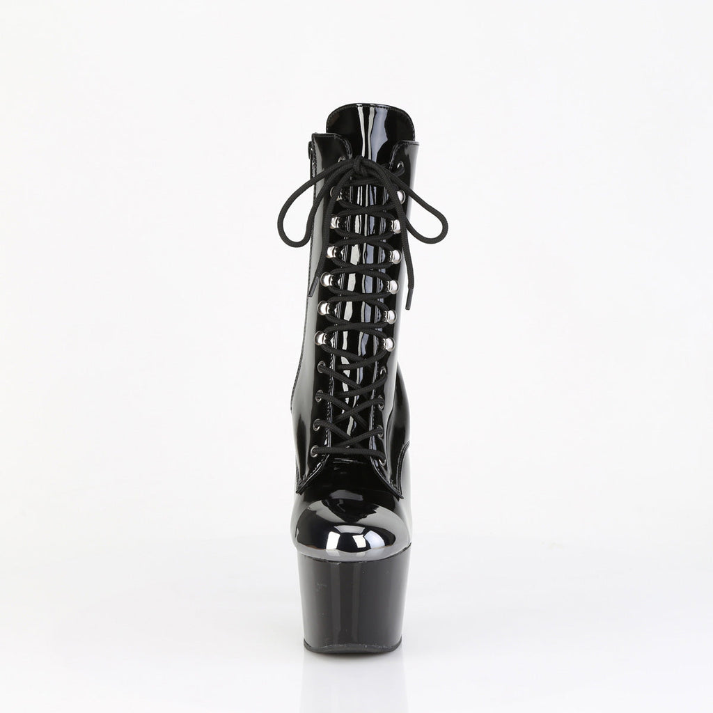 Pleaser Women's Platform Shoes ADORE-1020ESC Blk Pat/Blk