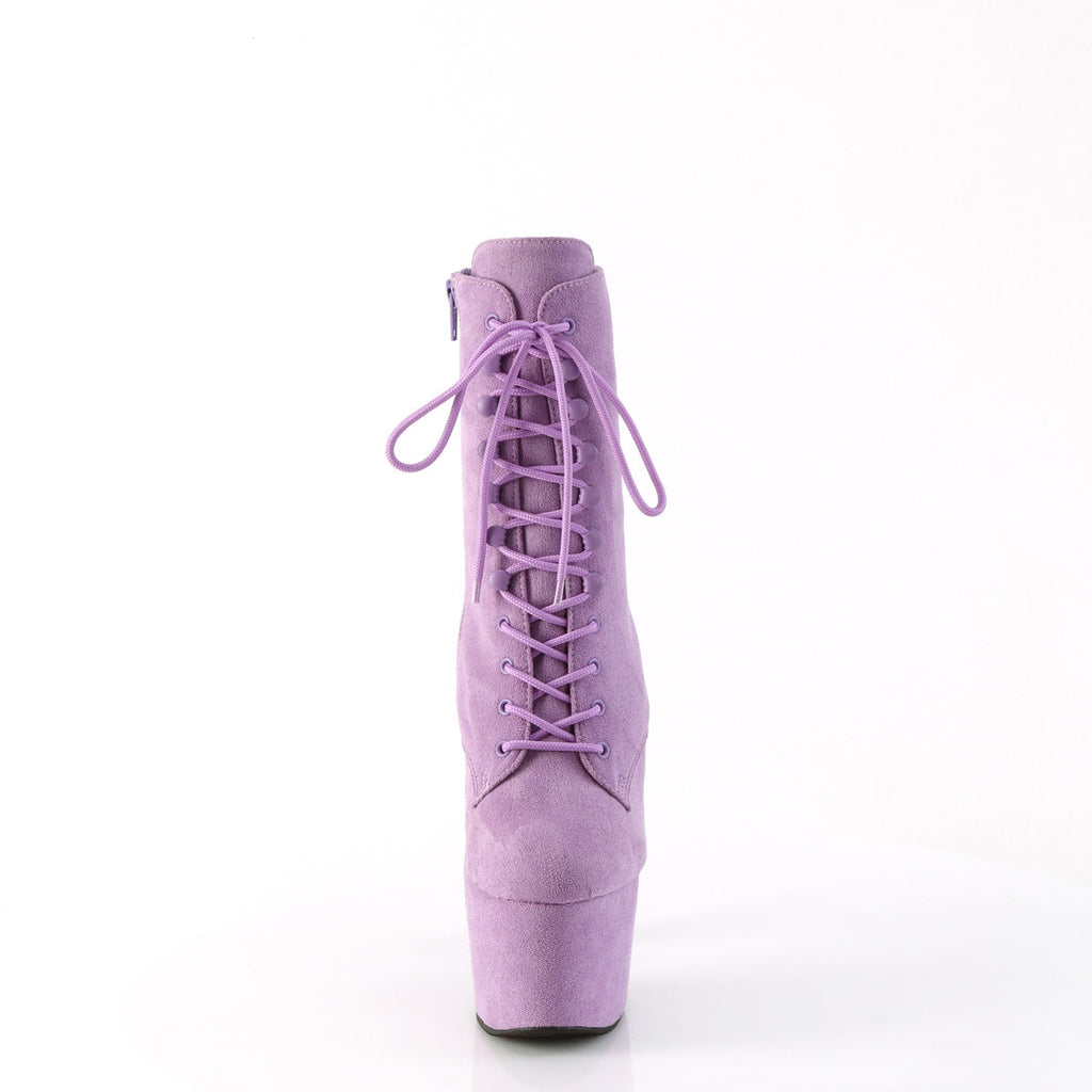 Pleaser   ADORE-1020FS Lavender Faux Suede/Lavender Faux Suede