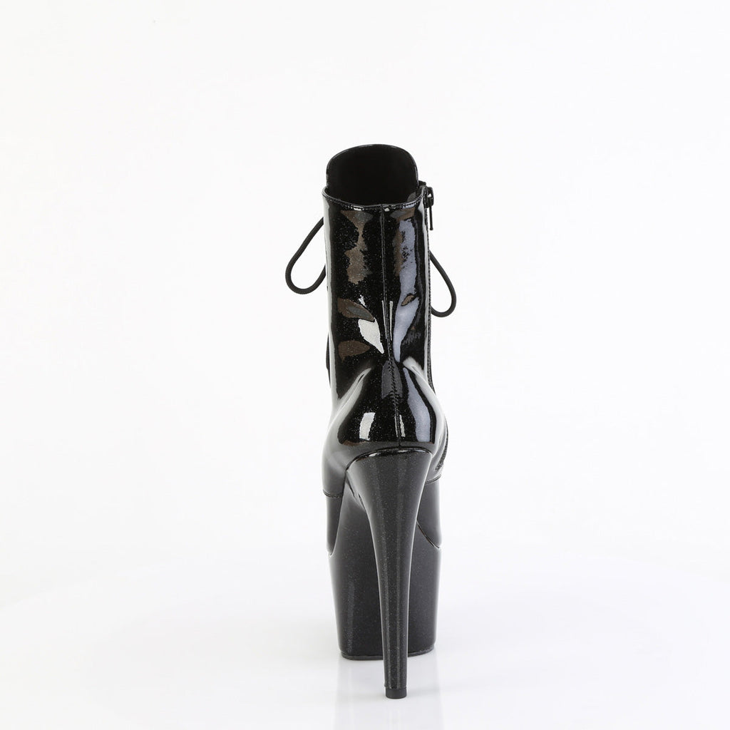 Pleaser   ADORE-1020GP Blk Glitter Pat/M