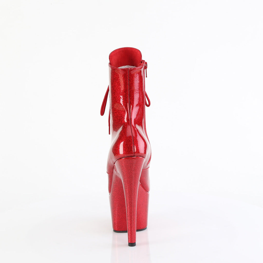 Pleaser   ADORE-1020GP Ruby Red Glitter Pat/M
