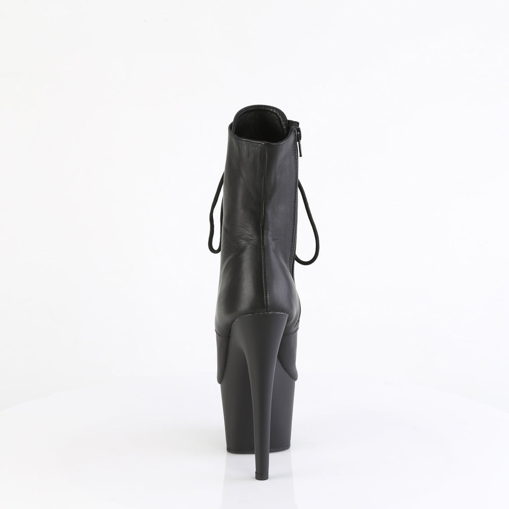 Pleaser   ADORE-1021 Blk Leather/Blk Matte