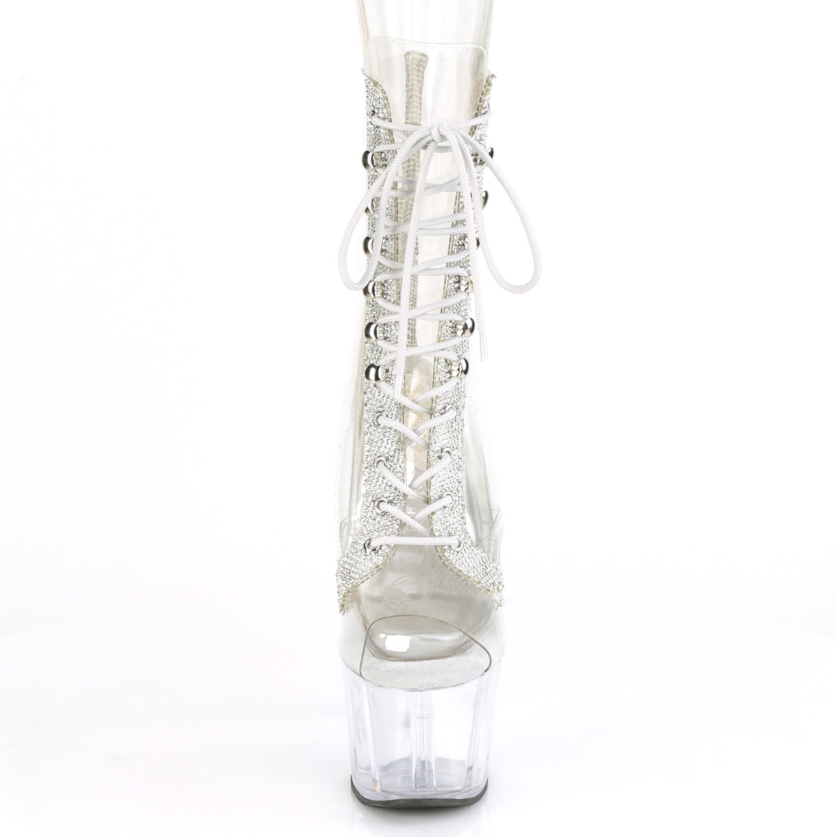 Pleaser Womens Ankle Boots ADORE-1021C-2 Clr-RS/Clr