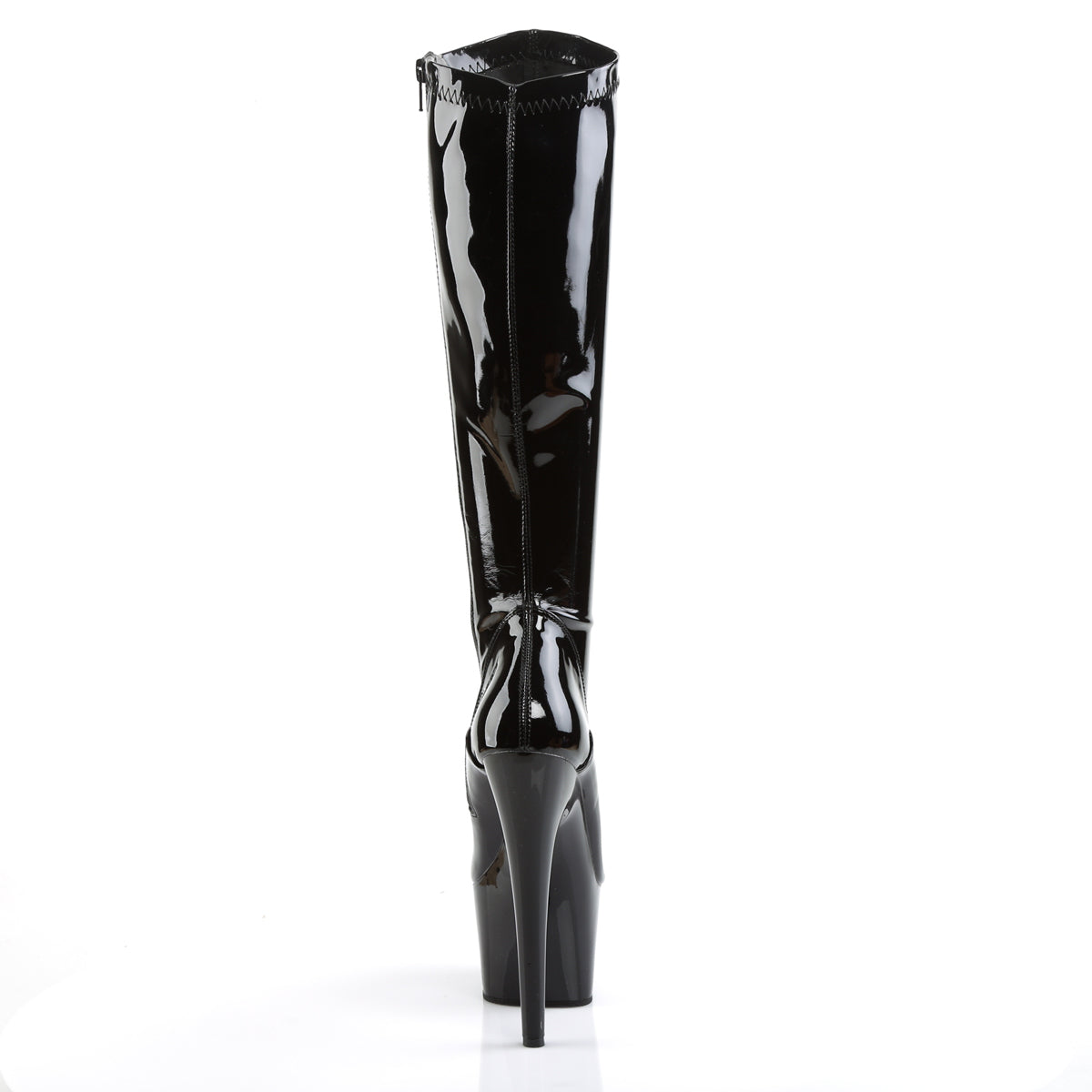 Pleaser Womens Boots ADORE-2000 Blk Str Pat/Blk