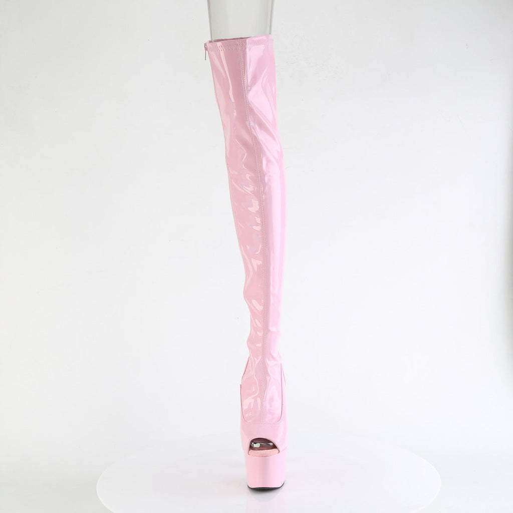 Pleaser   ADORE-3011HWR B. Pink Str. Holo/B. Pink