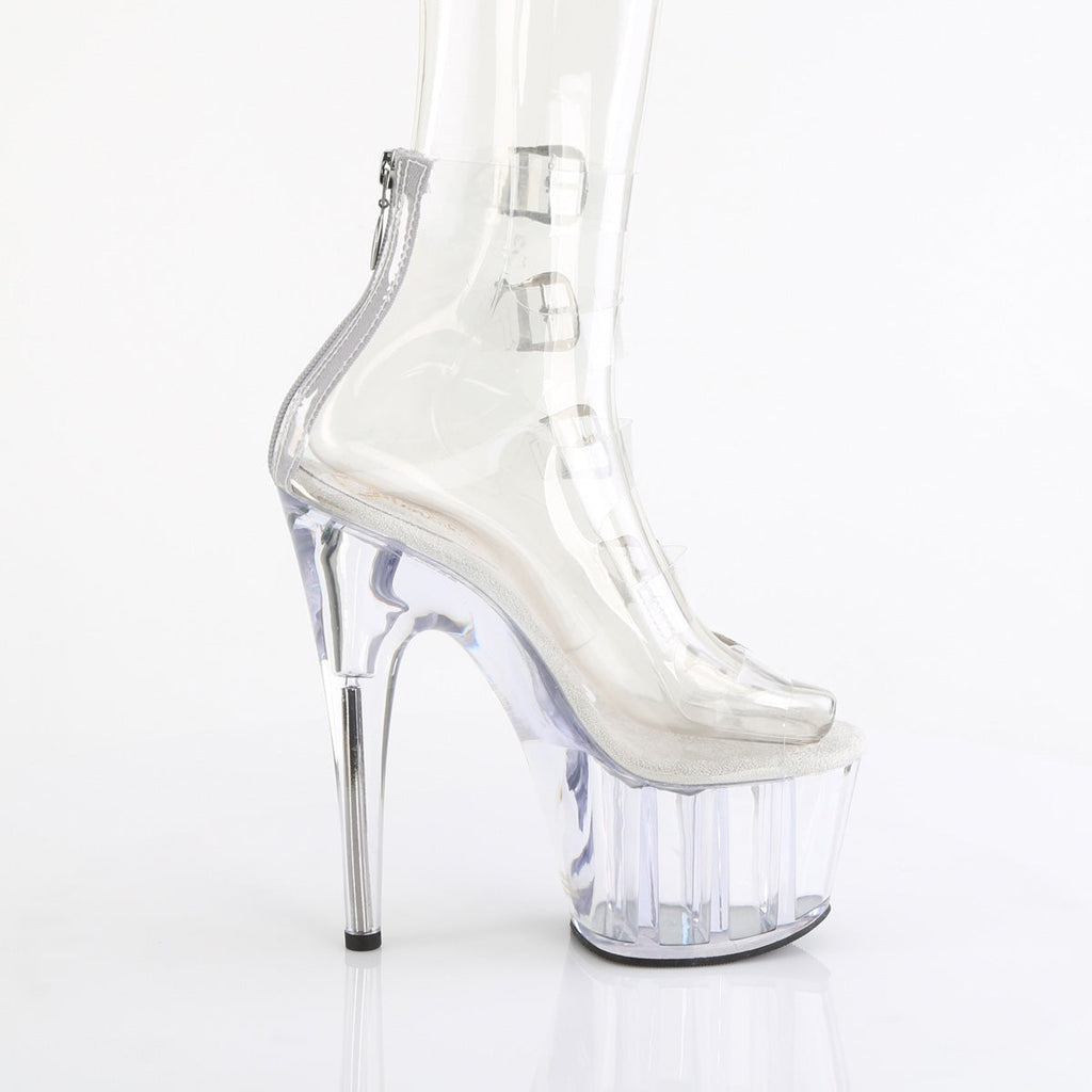 Pleaser   ADORE-700-33C Clr TPU/Clr