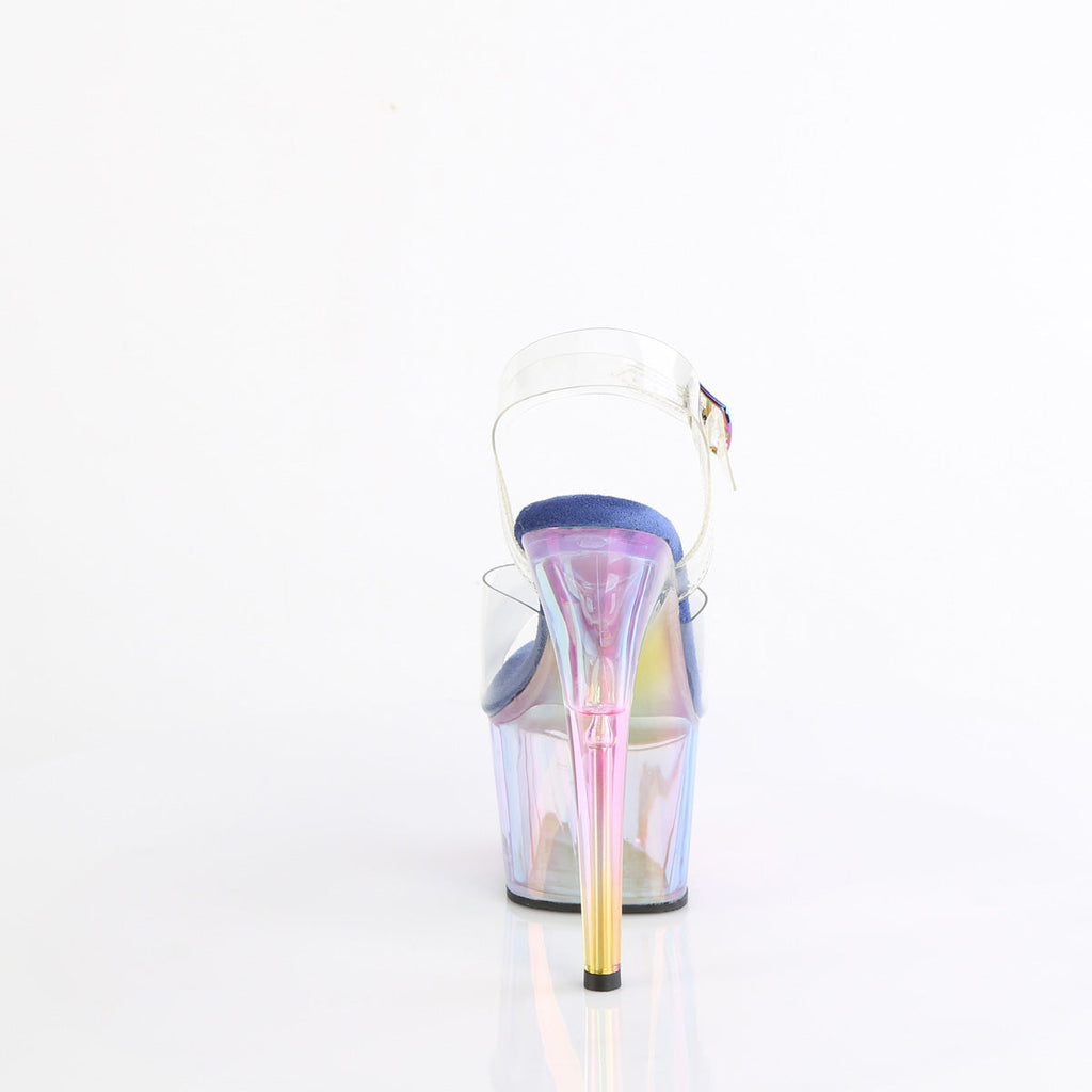 Pleaser   ADORE-708HT Clr/Blue Multi Tinted