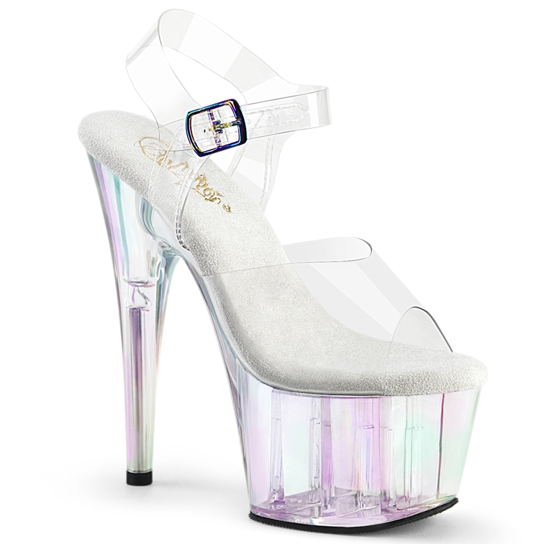 Pleaser   ADORE-708HT Clr/Holo Tinted