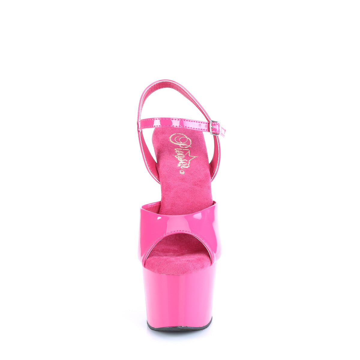 Pleaser  Sandals ADORE-709 H. Pink Pat/H. Pink