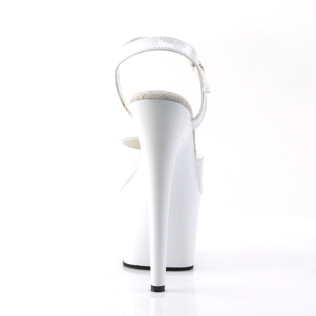 Pleaser Womens Sandals ADORE-709 Wht/Wht