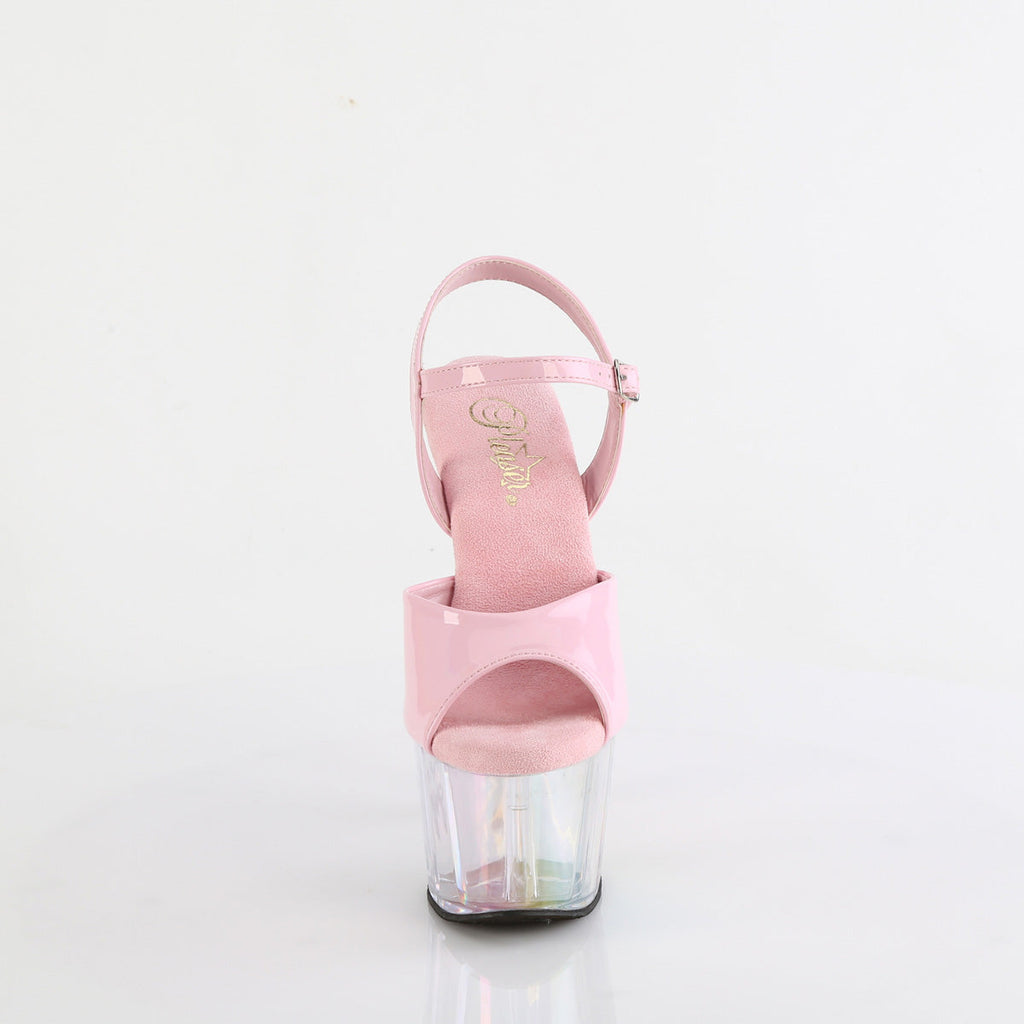 Pleaser   ADORE-709HT B. Pink Holo/Holo Tinted
