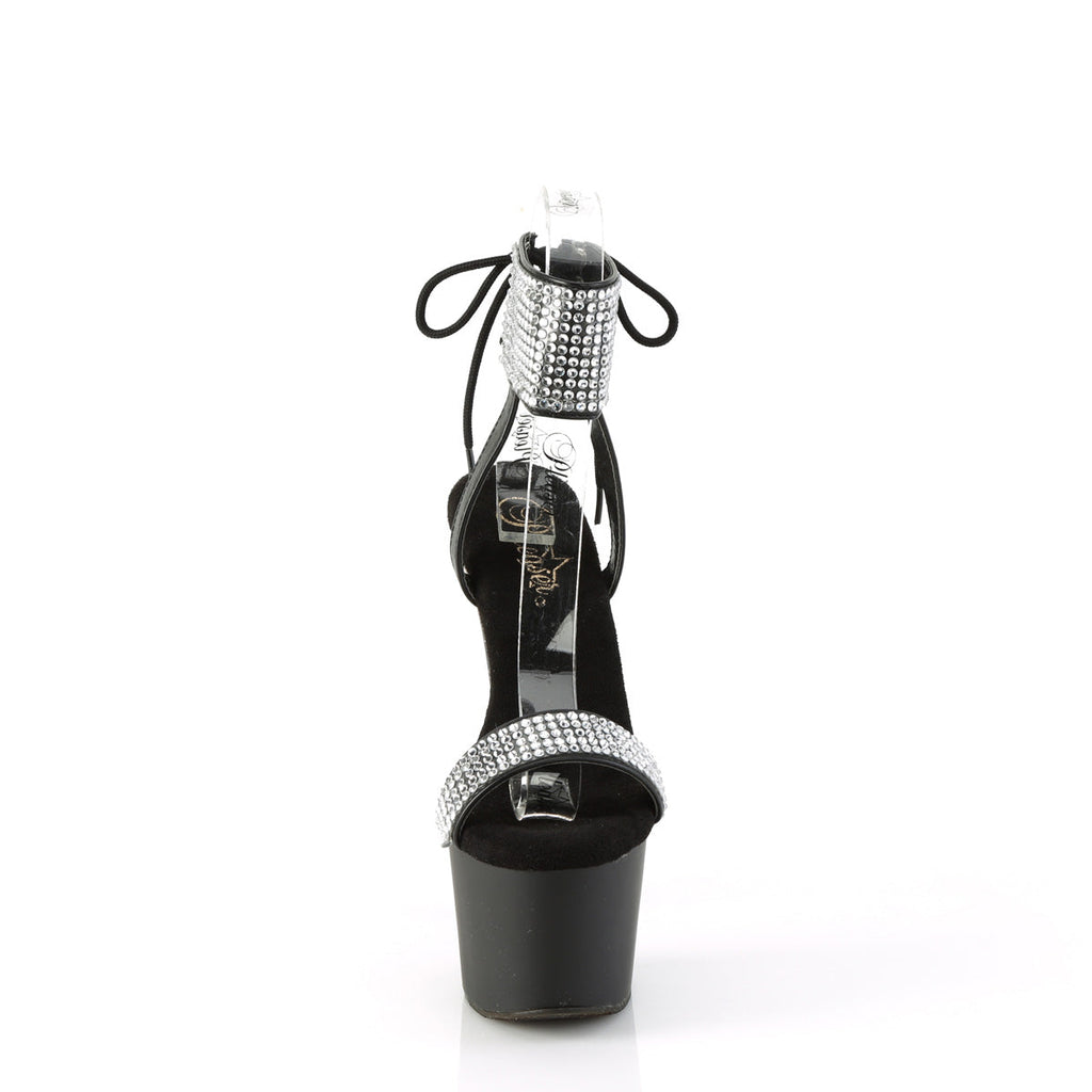 Pleaser   ADORE-770 Blk Faux Leather-RS/Blk Matte