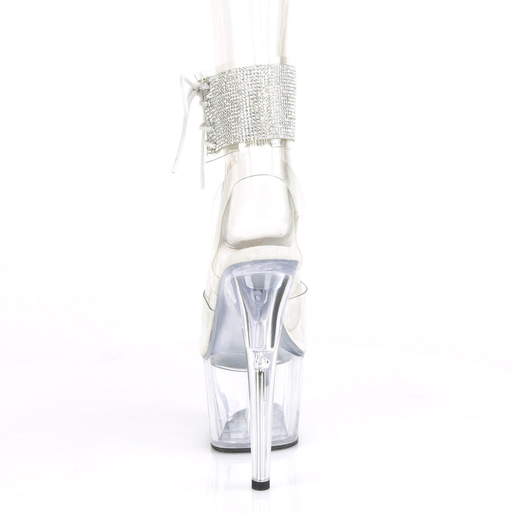 Pleaser Womens Sandals ADORE-791-2RS Clr/Clr