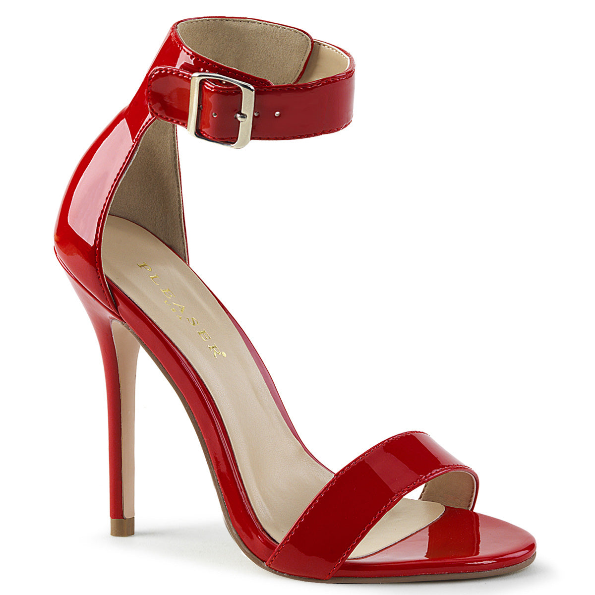 Pleaser Womens Pumps AMUSE-10 Red Pat