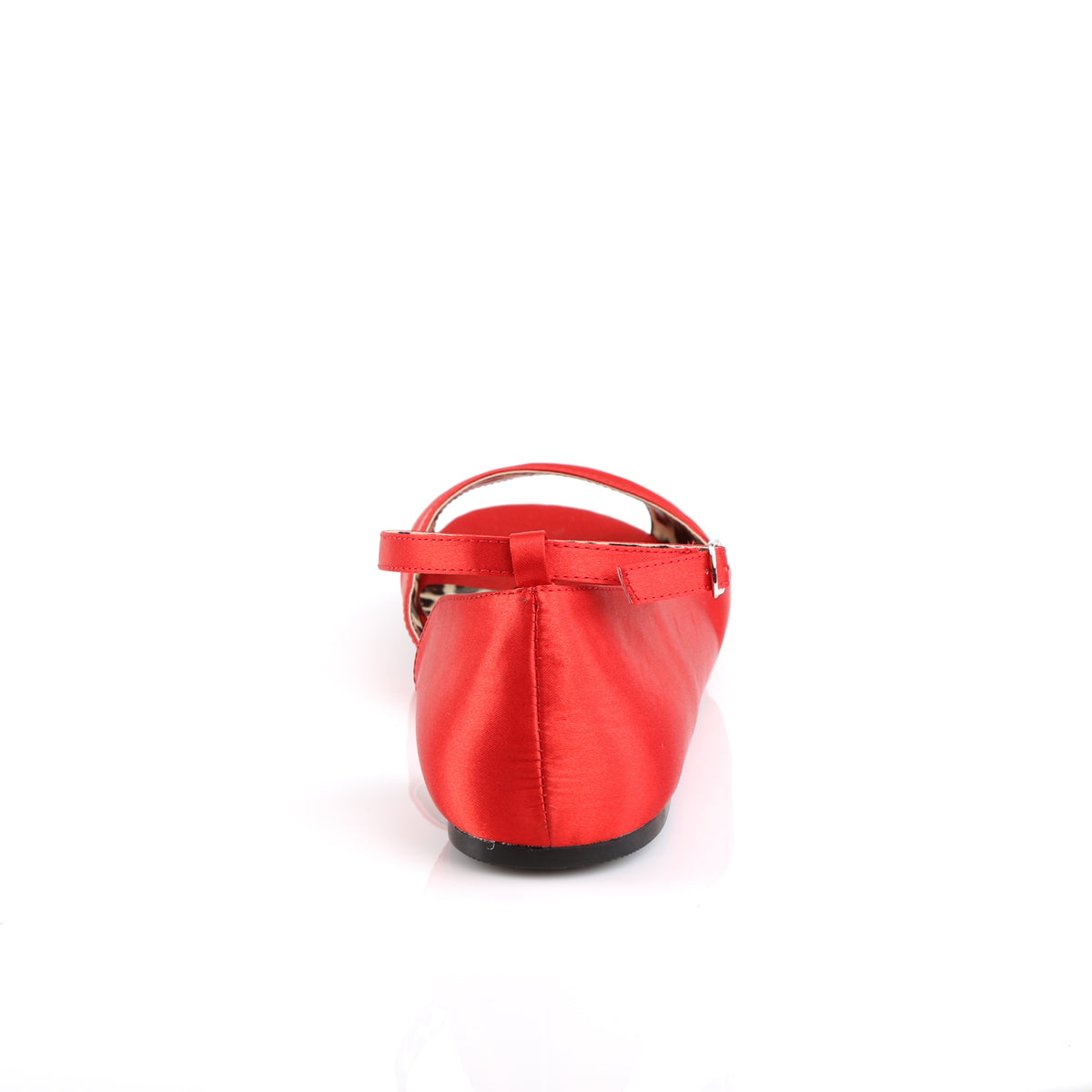 Pleaser Pink Label Womens Pumps ANNA-03 Red Satin