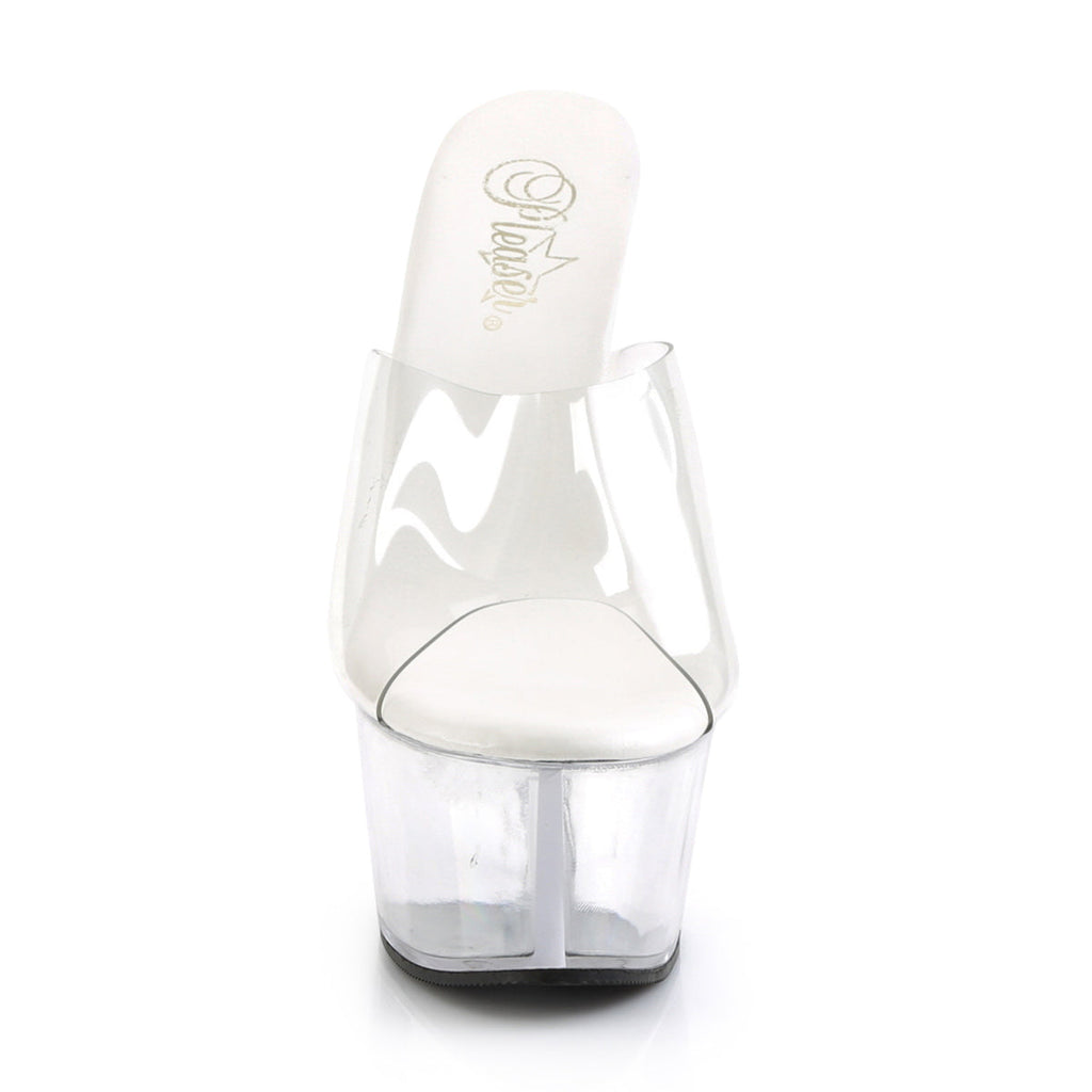 Pleaser Womens Sandals ASPIRE-601 Clr/Clr