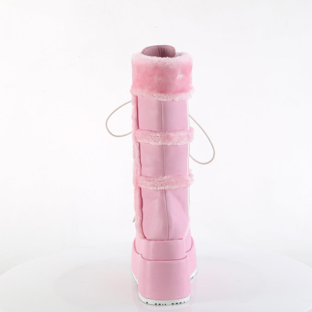 DemoniaCult   BEAR-202 B. Pink Vegan Leather