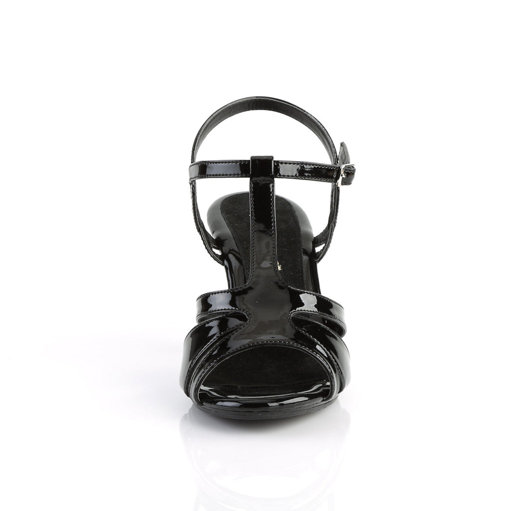 Fabulicious Womens Sandals BELLE-322 Blk Pat/Blk