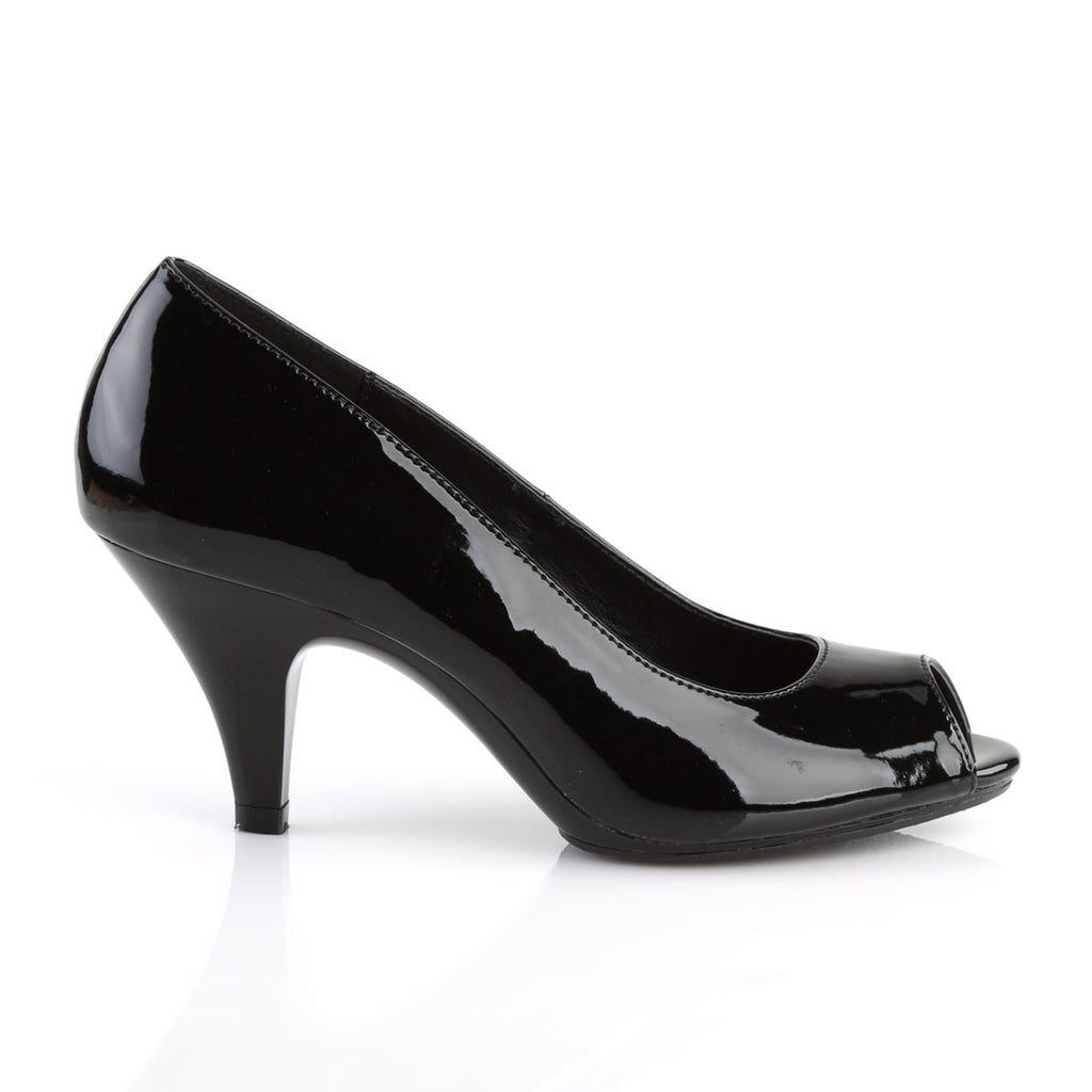 Fabulicious Womens Sandals BELLE-362 Blk Pat/Blk