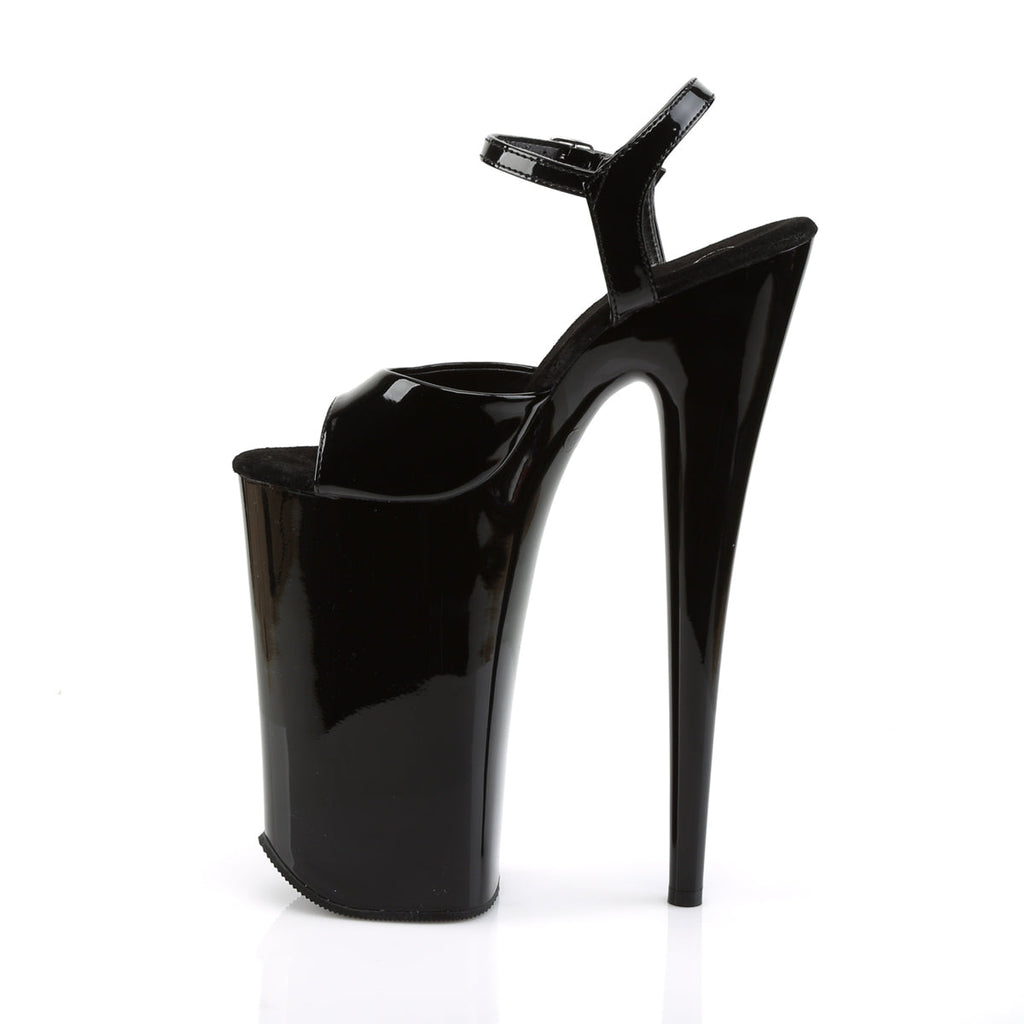 Pleaser Womens Sandals BEYOND-009 Blk/Blk