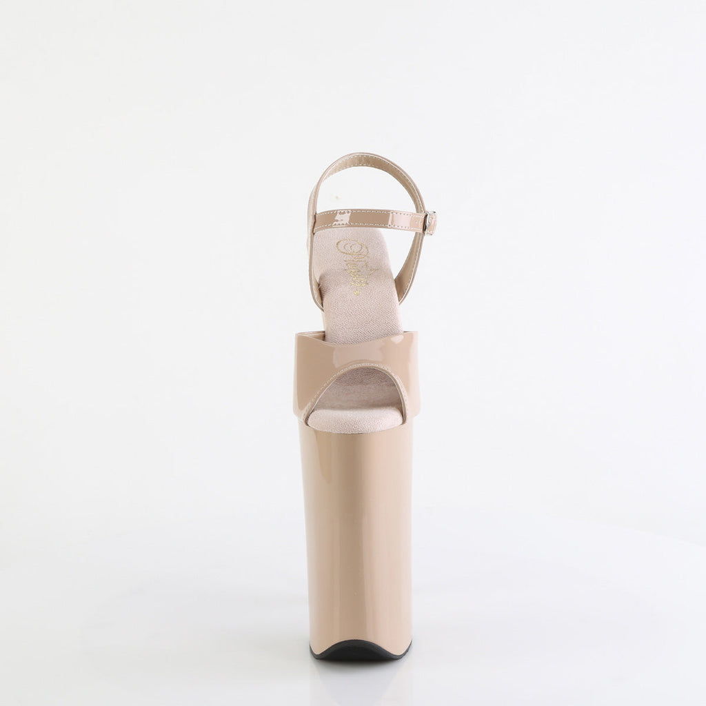 Pleaser  Sandals BEYOND-009 Nude Pat/Nude