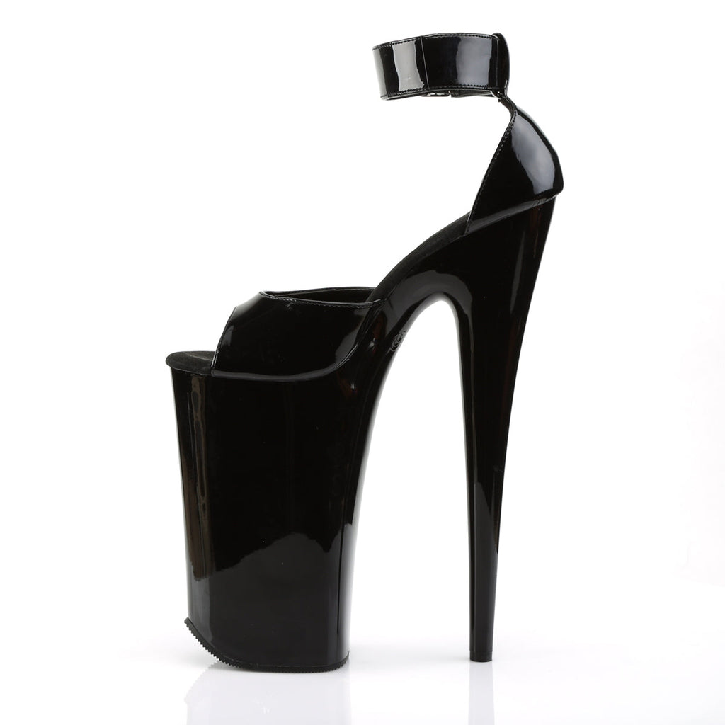 Pleaser Womens Sandals BEYOND-089 Blk/Blk