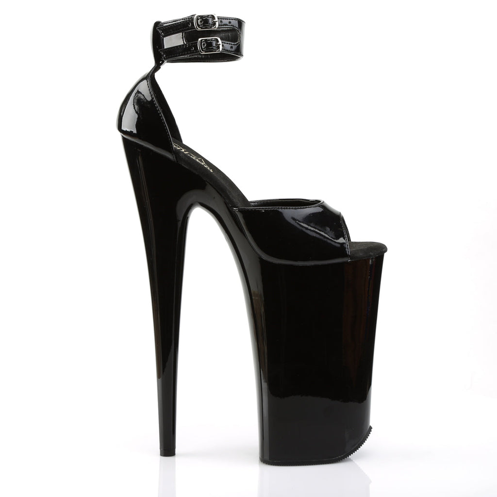 Pleaser Womens Sandals BEYOND-089 Blk/Blk