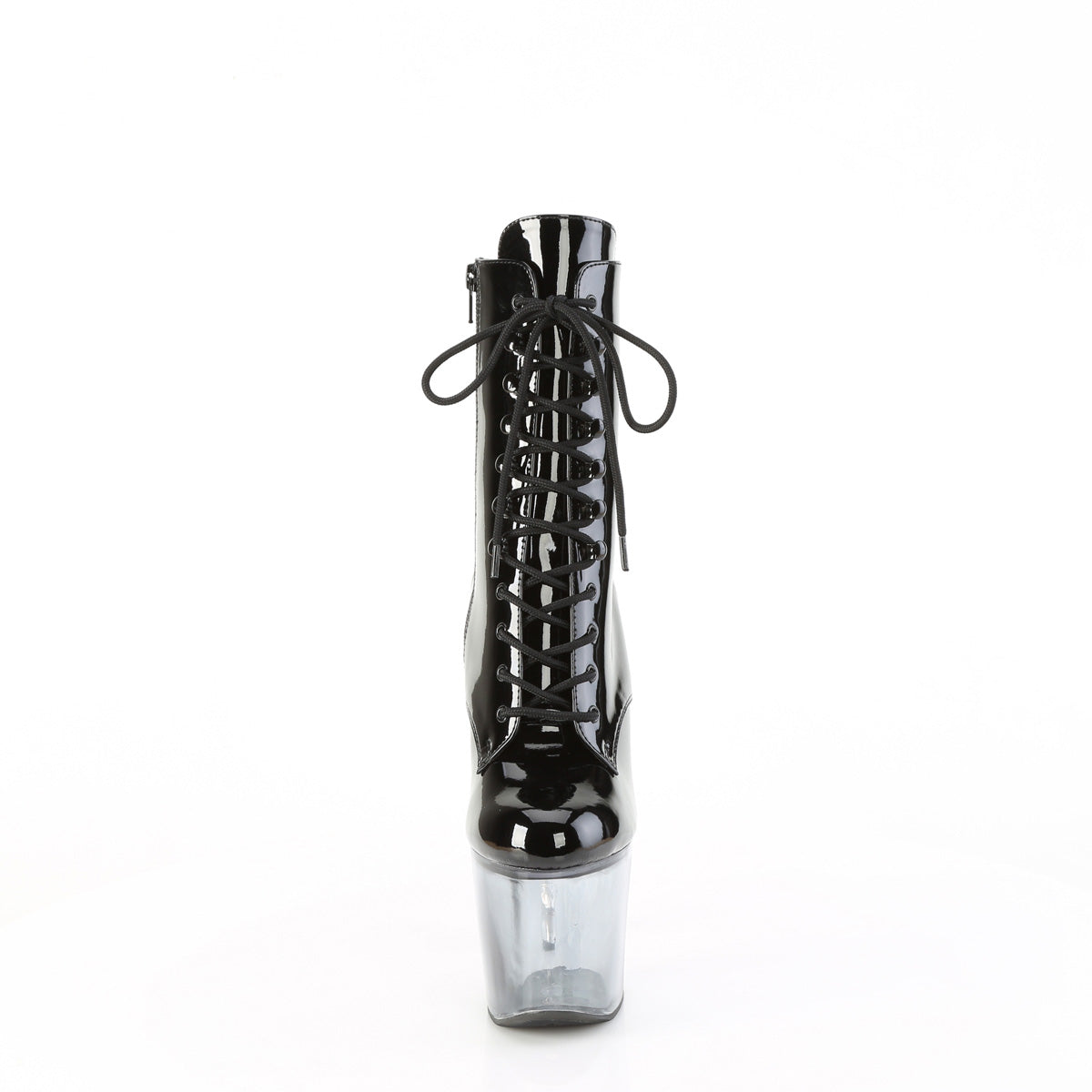 Pleaser   BLISS-1020BC Blk Pat/Blk-Clr Ombre