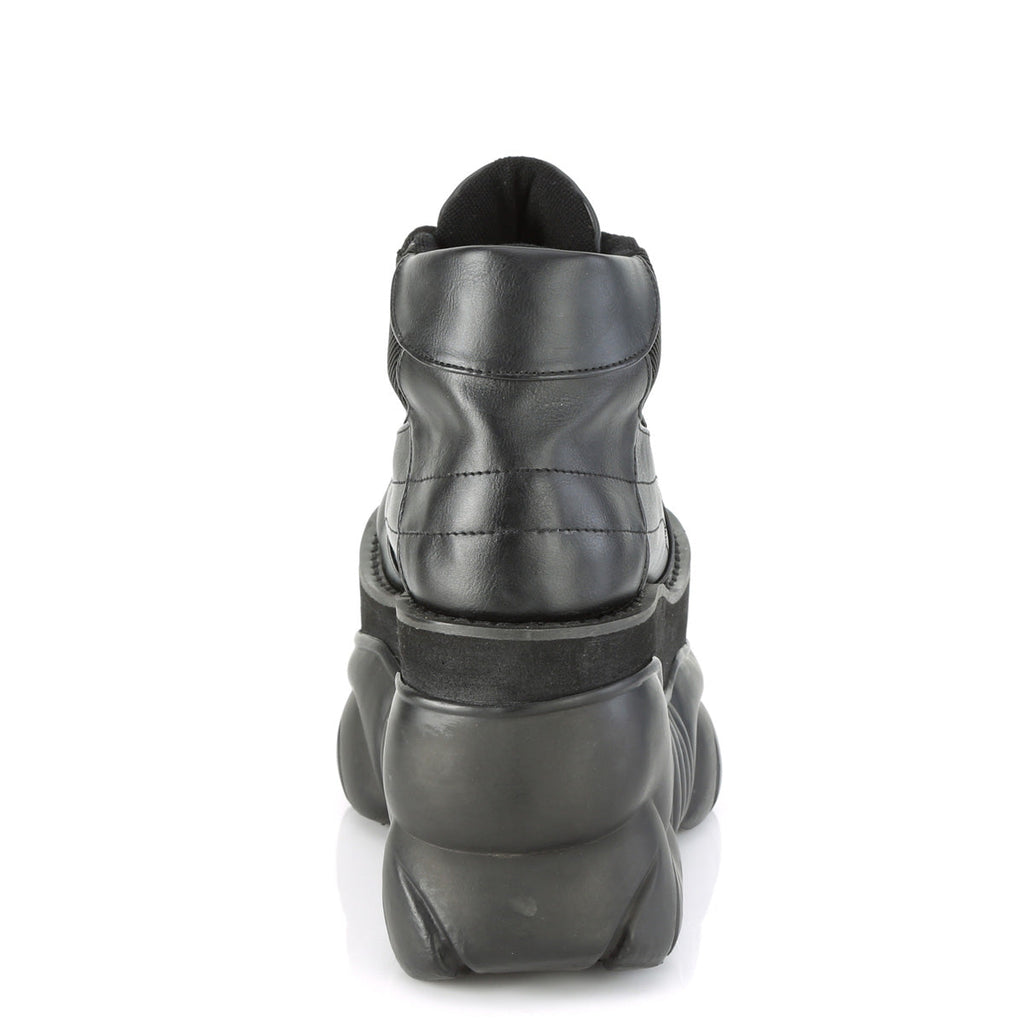 DemoniaCult Mens Boots BOXER-01 Blk Vegan Leather