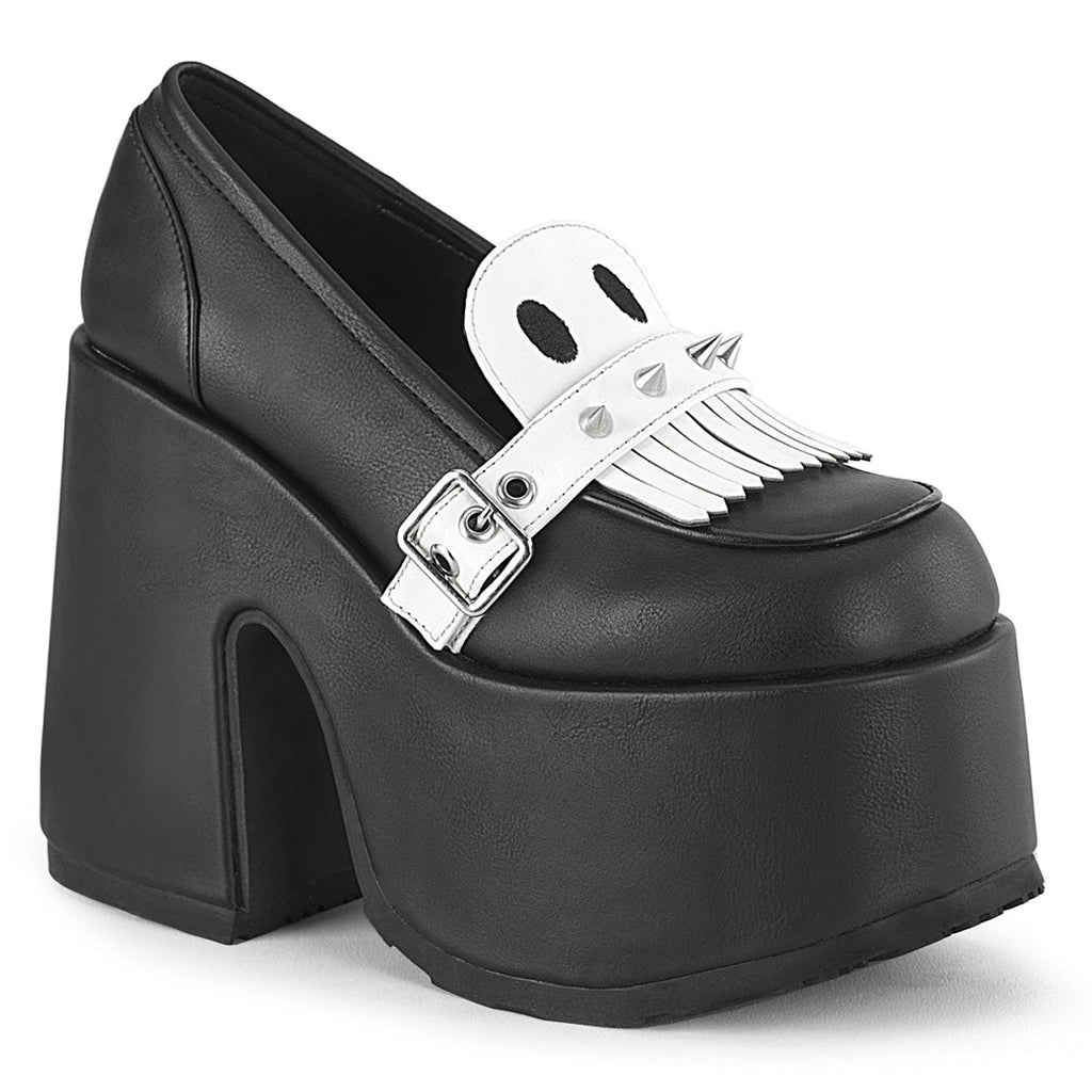 DemoniaCult   CAMEL-58 Blk Vegan Leather