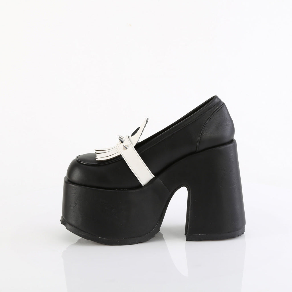 DemoniaCult   CAMEL-58 Blk Vegan Leather