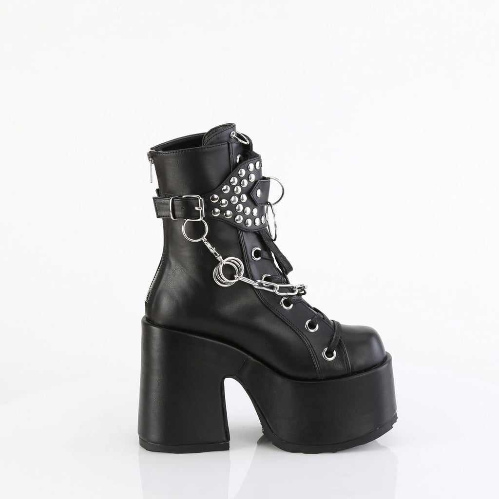 DemoniaCult   CAMEL-65 Blk Vegan Leather
