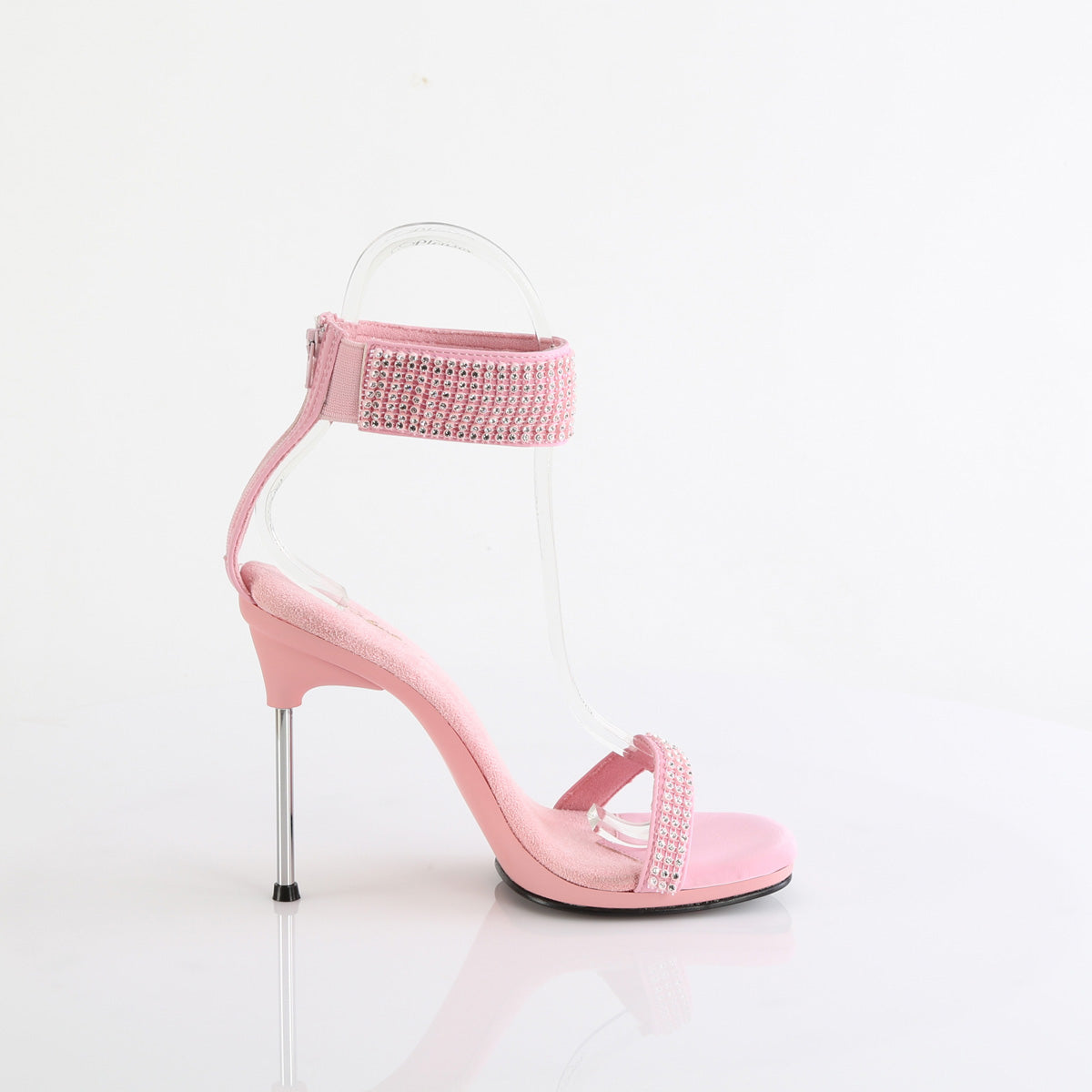 Fabulicious Women's Shoes CHIC-40 B. Pink Faux Leather-RS/B. Pink