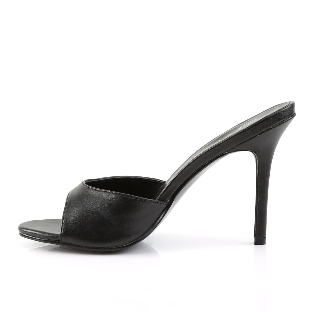 Pleaser Womens Pumps CLASSIQUE-01 Blk Kid Pu