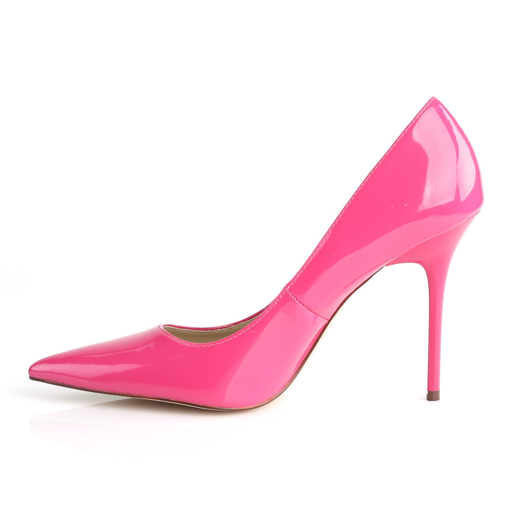 Pleaser Womens Pumps CLASSIQUE-20 H. Pink Pat