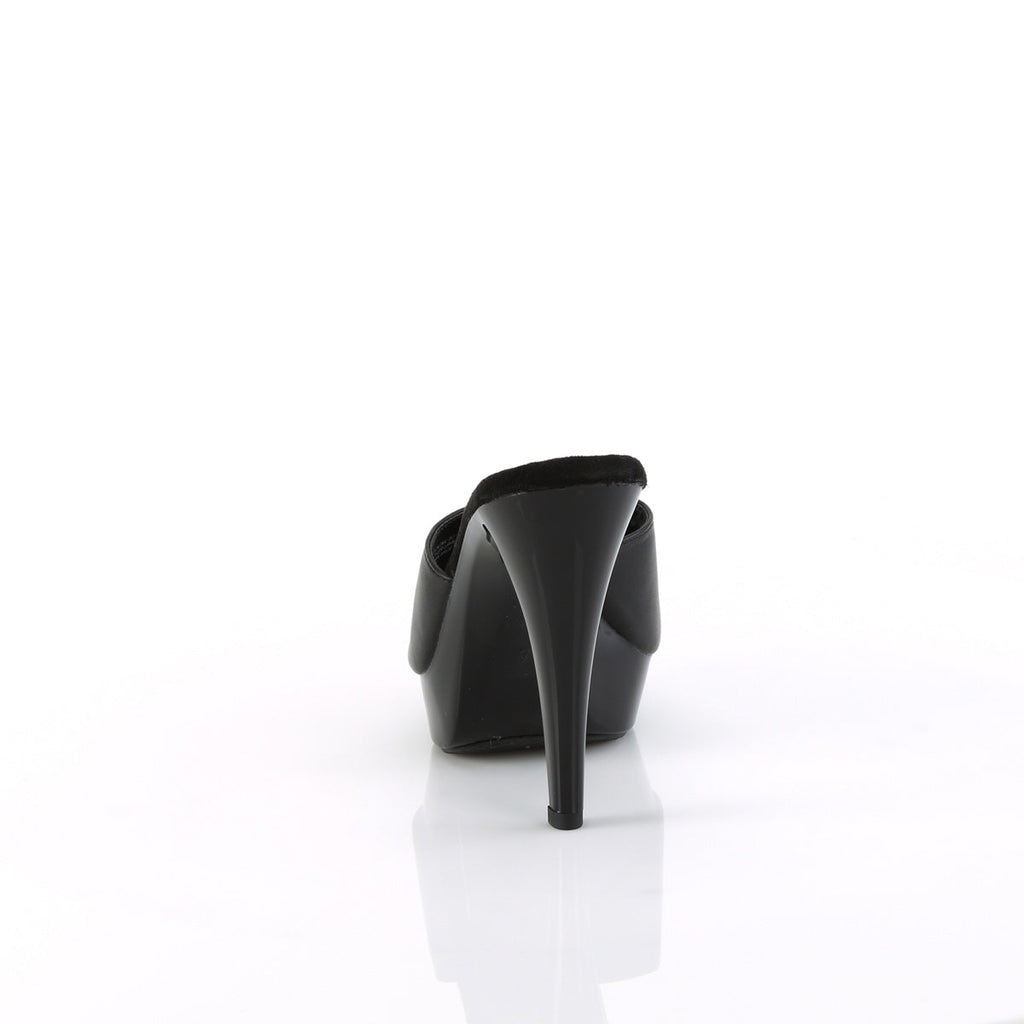 Fabulicious Womens Sandals COCKTAIL-501L Blk Leather/Blk