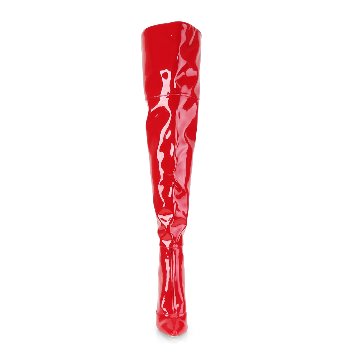 Pleaser Womens Boots COURTLY-3012 Red Patent