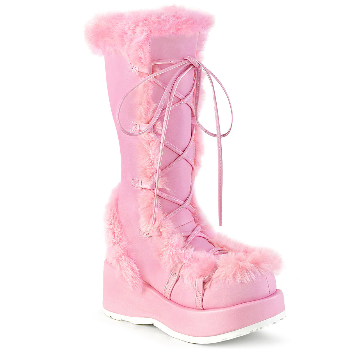 DemoniaCult   CUBBY-311 B. Pink Vegan Leather
