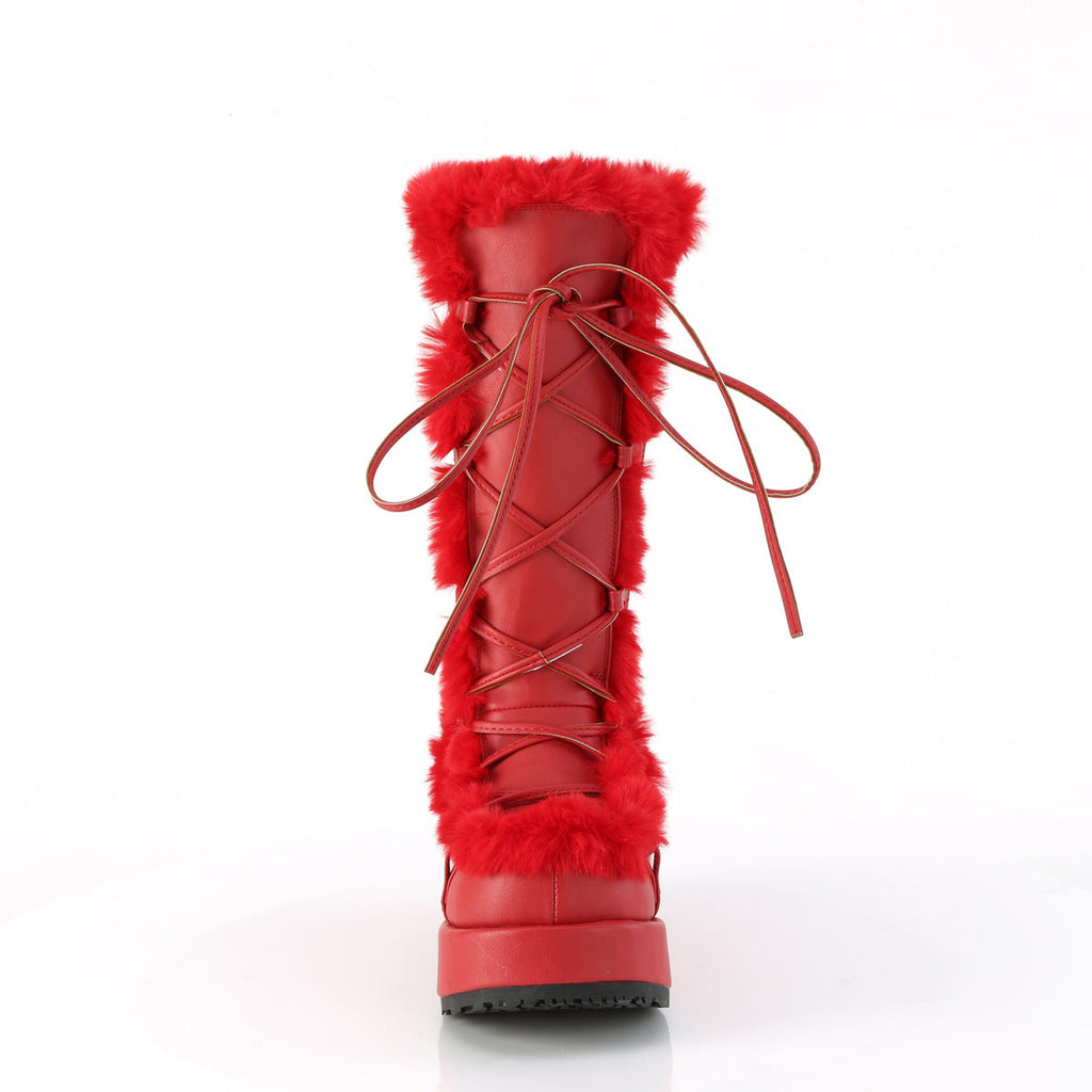 DemoniaCult   CUBBY-311 Red Vegan Leather