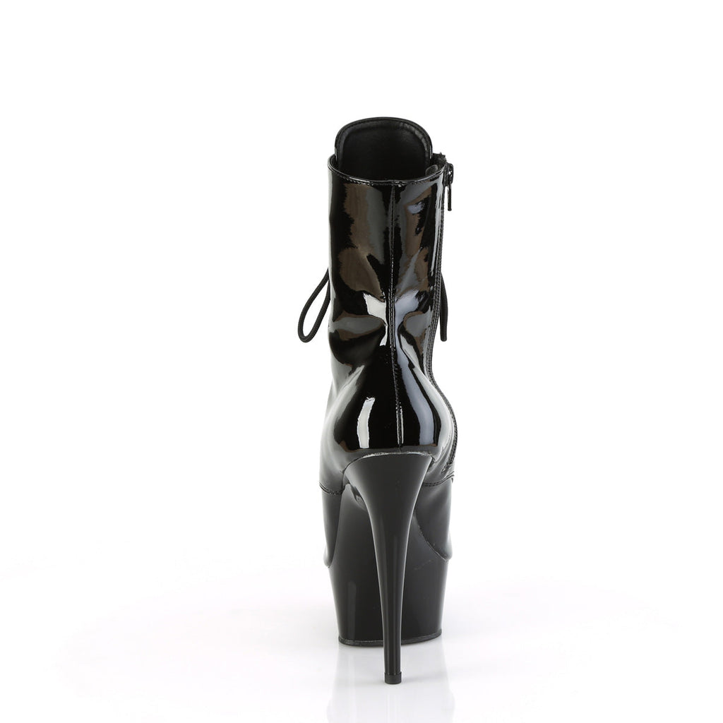 Pleaser   DELIGHT-1021 Blk Pat/Blk