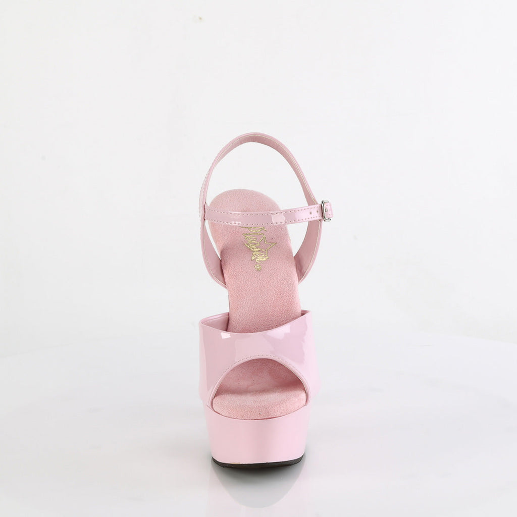 Pleaser   DELIGHT-609 B. Pink Pat/B. Pink