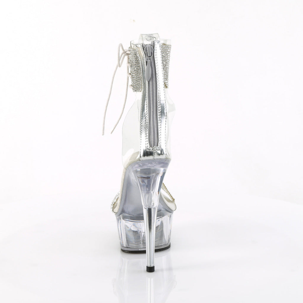 Pleaser   DELIGHT-627RS Clr-Slv/Clr