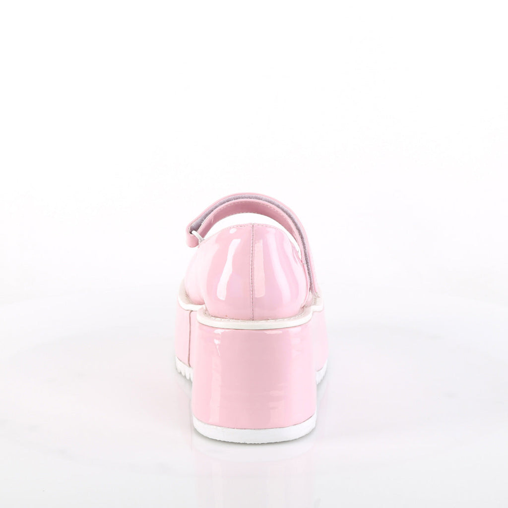 DemoniaCult  Pumps DOLLIE-01 B. Pink Holo Pat