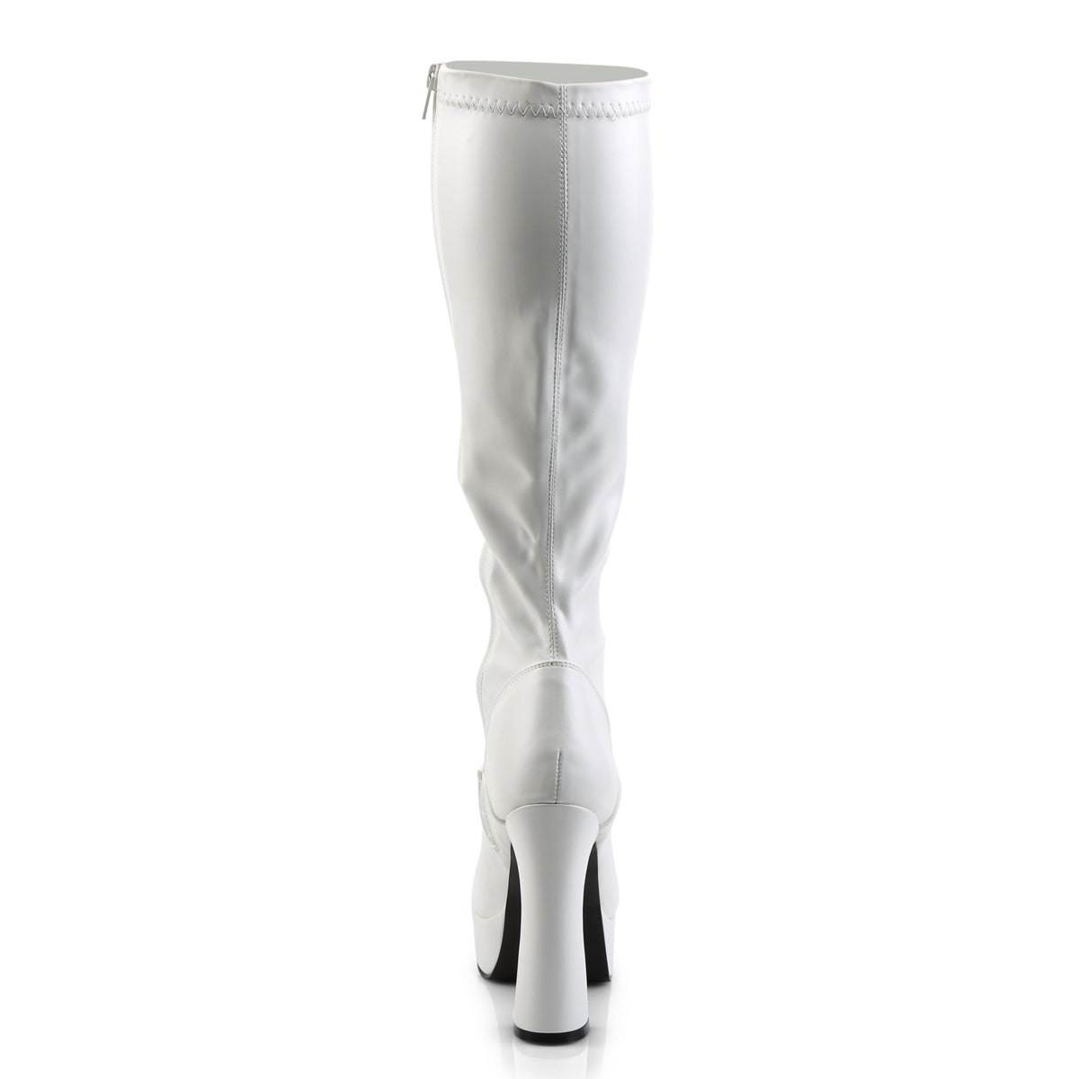 Pleaser Womens Boots ELECTRA-2000Z Wht Str Faux Leather