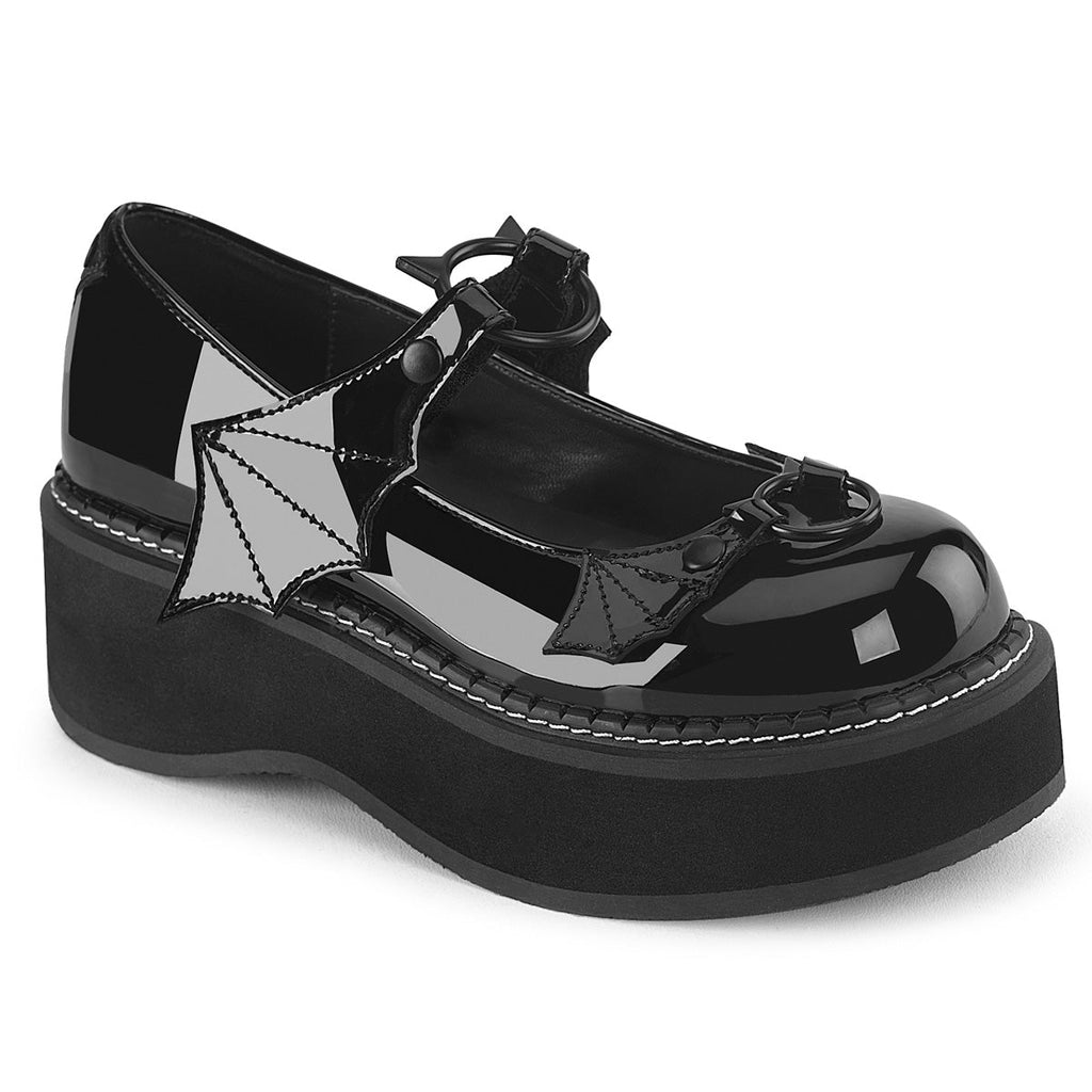 DemoniaCult   EMILY-23 Blk Pat