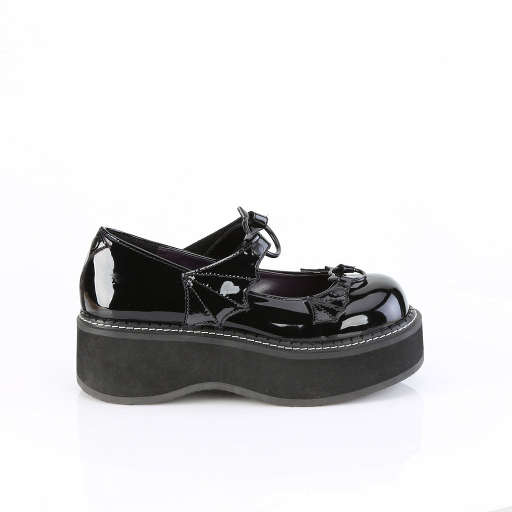 DemoniaCult   EMILY-23 Blk Pat