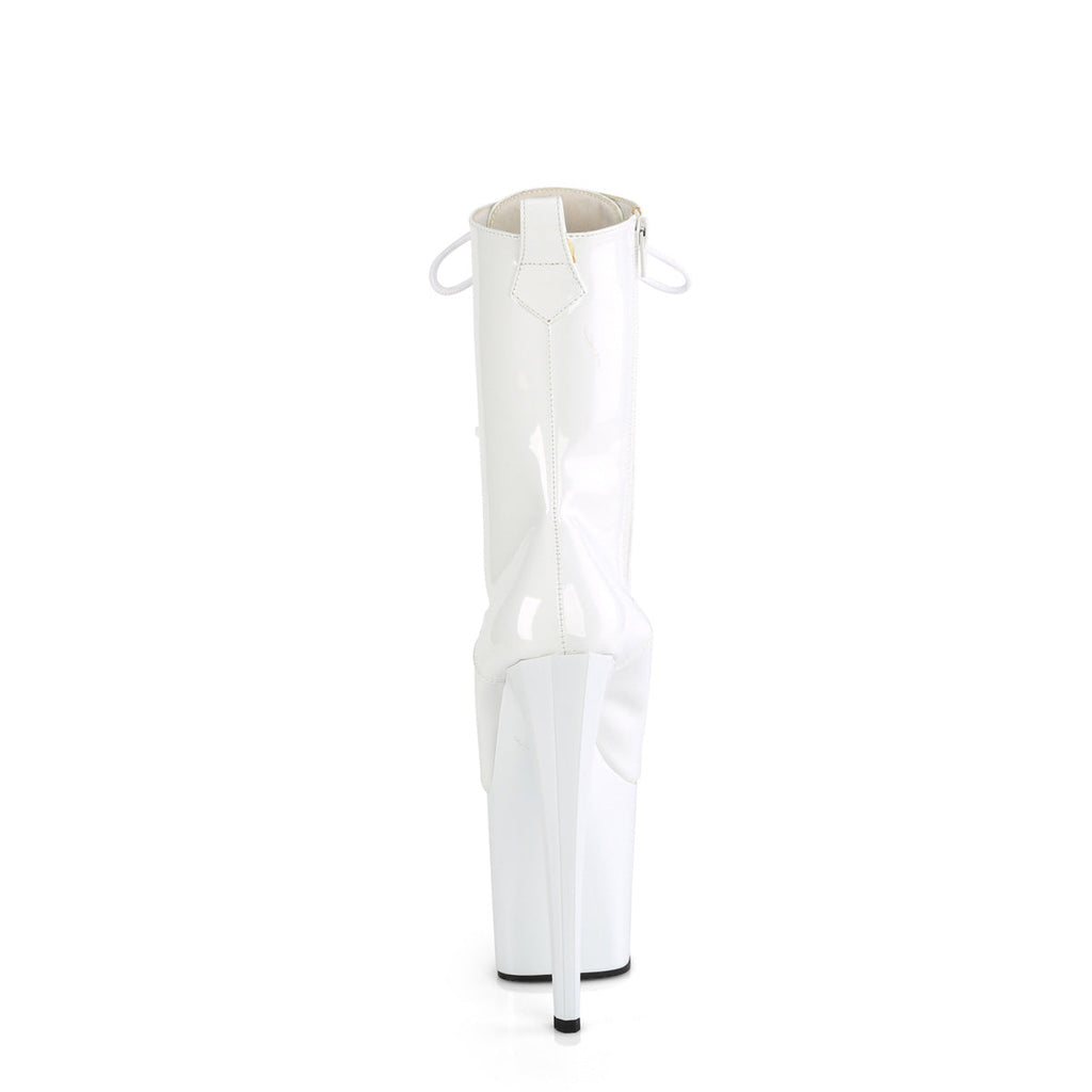 Pleaser   ENCHANT-1040 Wht Pat/Wht